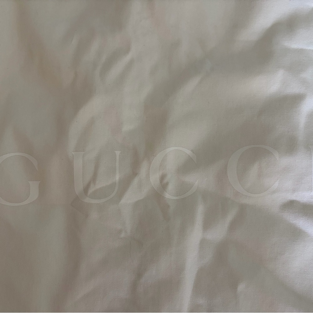 Gucci White Canvas Logo Garment Cover - Picture 2 of 2